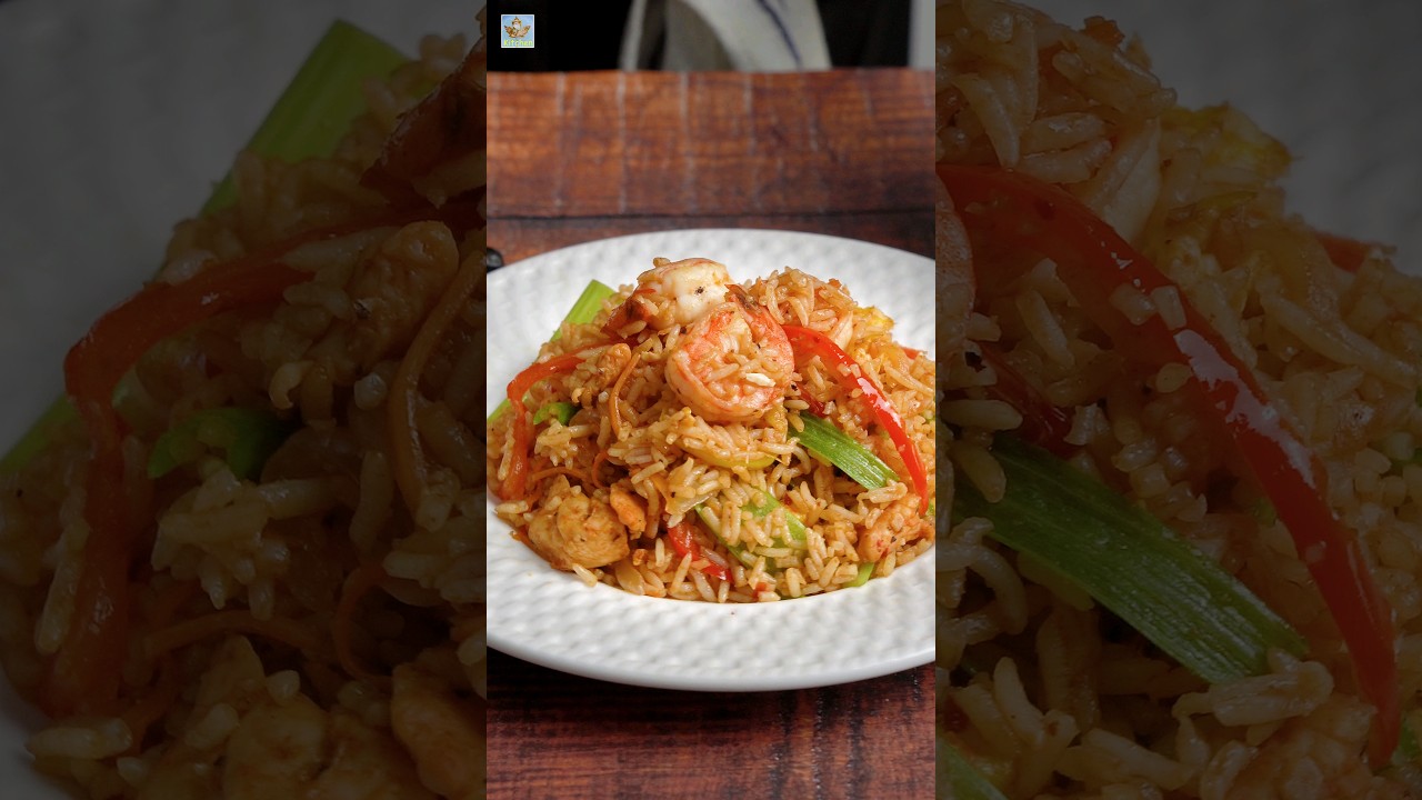 Singapore rice recipe #recipe #shorts
