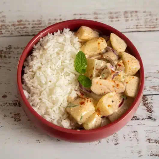 Chukauni : Potato Yogurt Salad from Nepal (video)