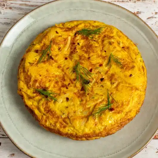 Pumpkin Spanish Omelette