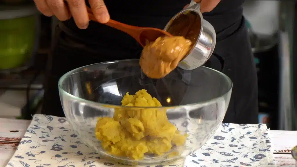 Sweet Potato Brownie Delight Brownie - add peanut butter