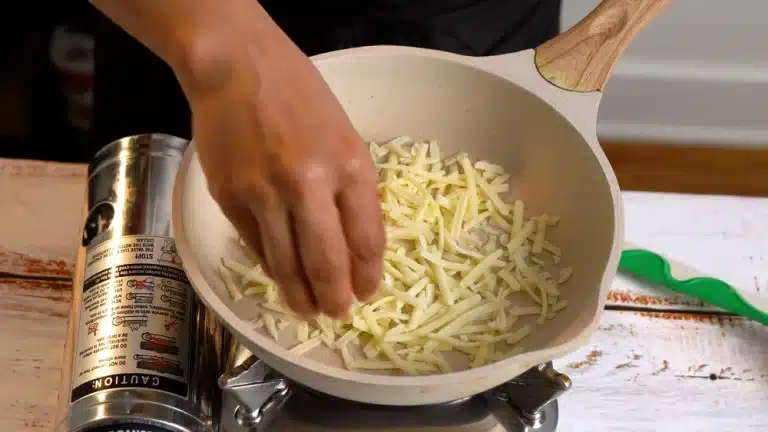 layer mozzarella cheese