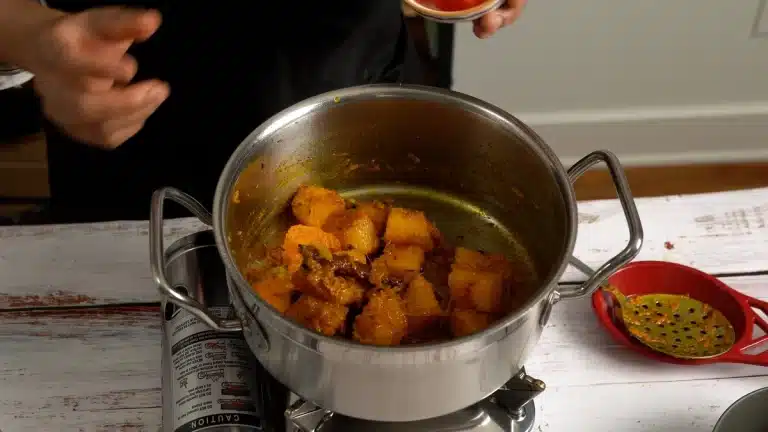 spice cooked properly