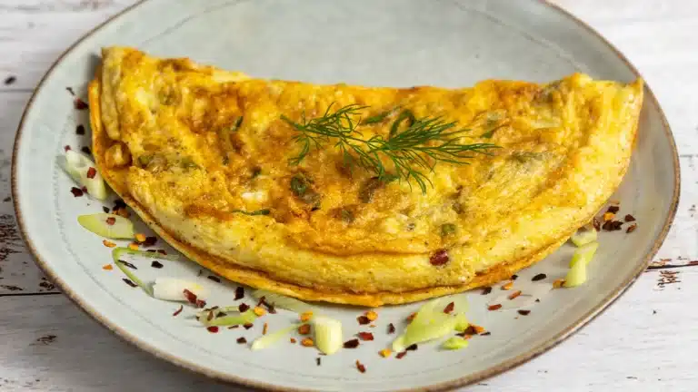 22 Best Omelette Recipes: Stop Eating Sad Eggs Today Green onion omelette