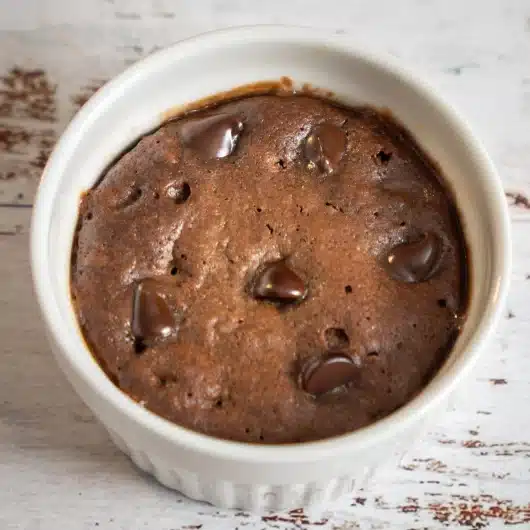 Instant 5 Minute Mug Cookie (Video)
