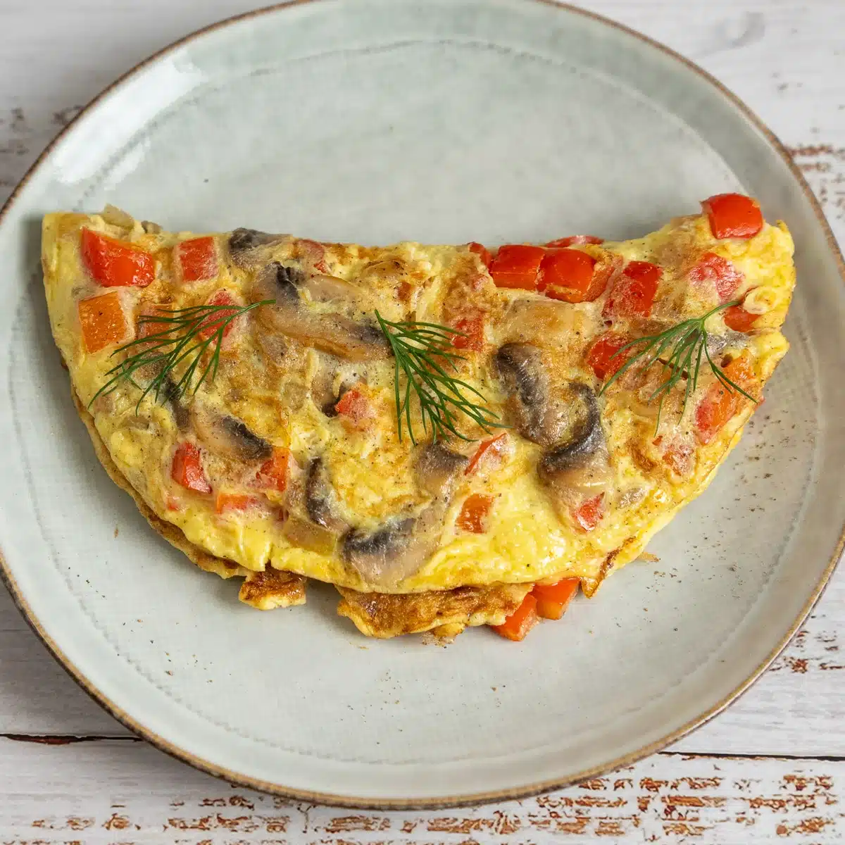 Velveeta omelette