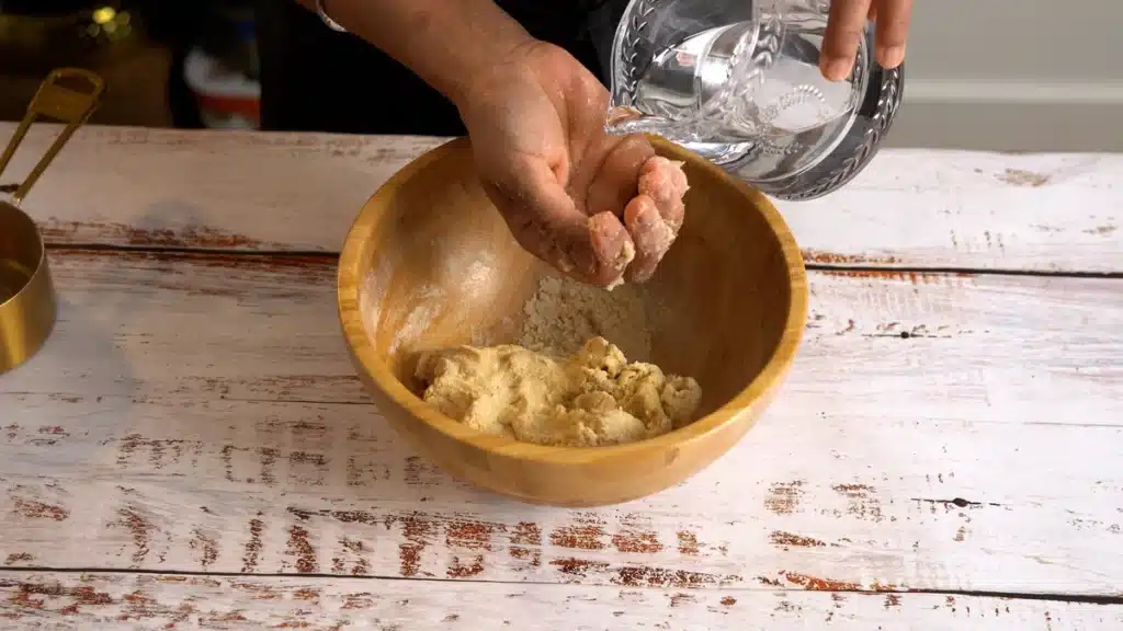 Soft Indian Roti (Chapati) Recipe – Easy & Authentic Add water to wheat flour