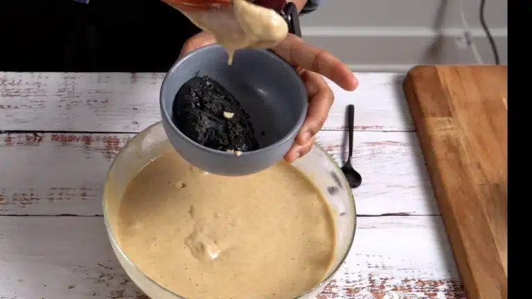 black sesame paste