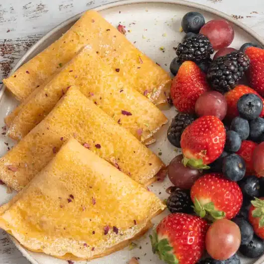 This festive season try Jalebi Flavored Crepe