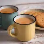 Lahore Deli's Chai By Maple Kitchen Lahore deli's tea with biscuits
