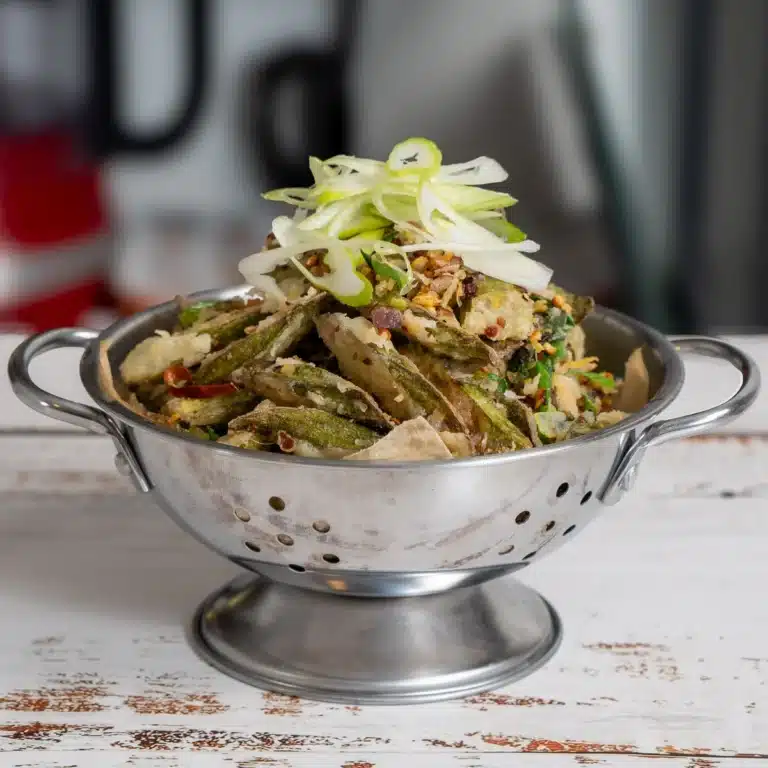 Crispy okra