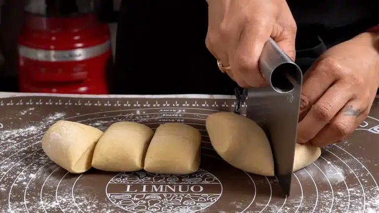divide dough in equal parts - turkish gozleme