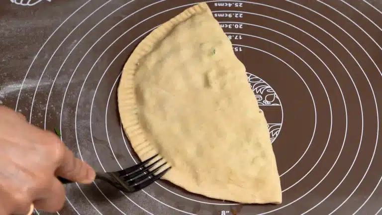 seal edges properly - turkish gozleme