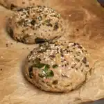 Quinoa and Beans Breakfast Bun