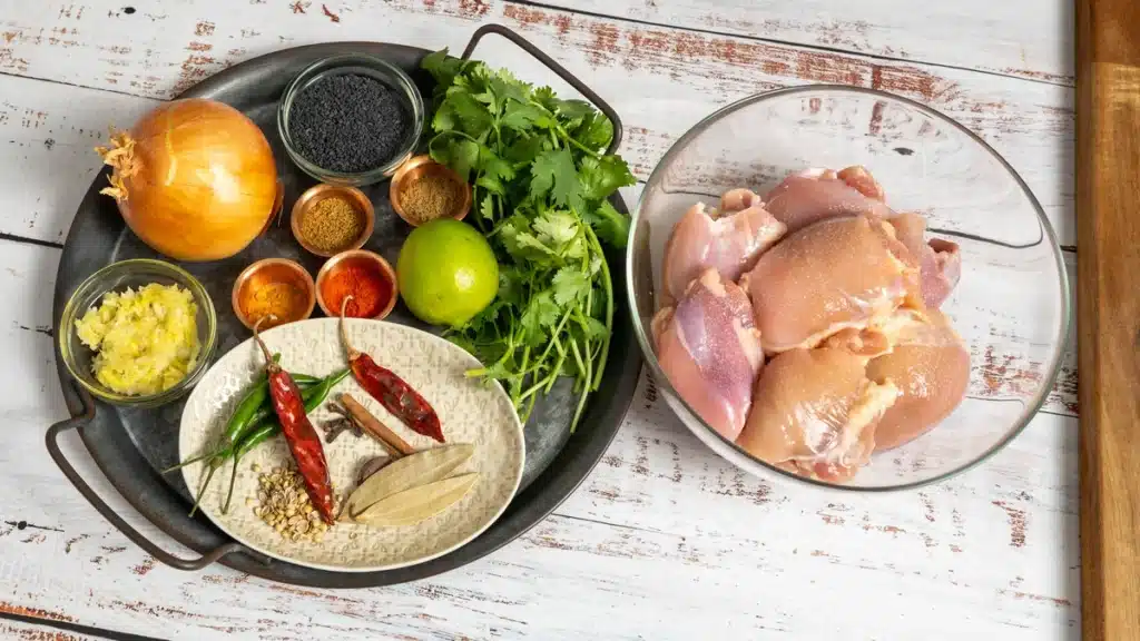 Black Sesame Chicken Ingredients