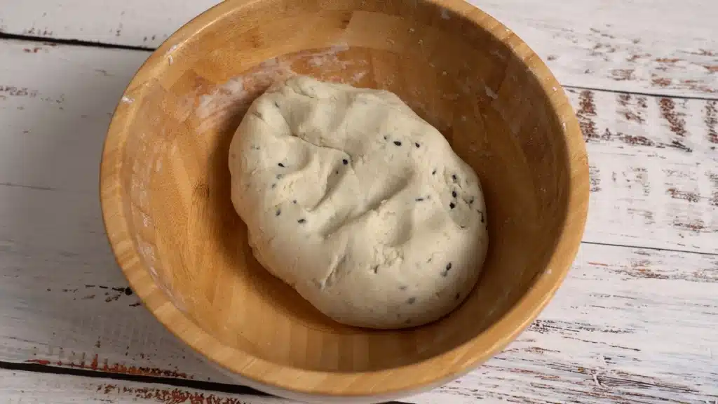 Chewy Sweet Potato (Korean Inspired) Snacks Recipe make a smooth dough