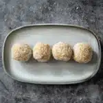 Mango sesame bites