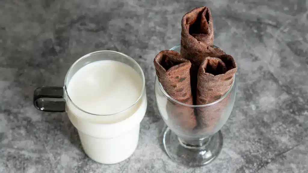 Sweet Chocolate Roti - Easy and Delicious chocolate roti (flatbread)