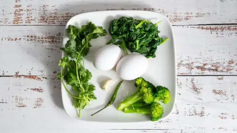 green omelette ingredients