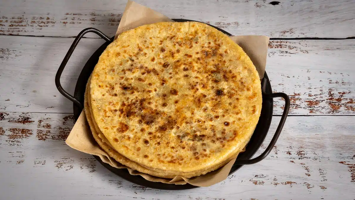 halloumi paratha