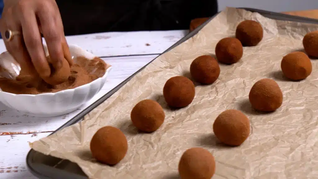 Protein Rich Baked Gluten Free Donut Balls bake donut in oven