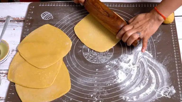 roll roti in square shape
