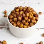 crunchy cinnamon chickpeas
