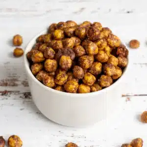 crunchy cinnamon chickpeas
