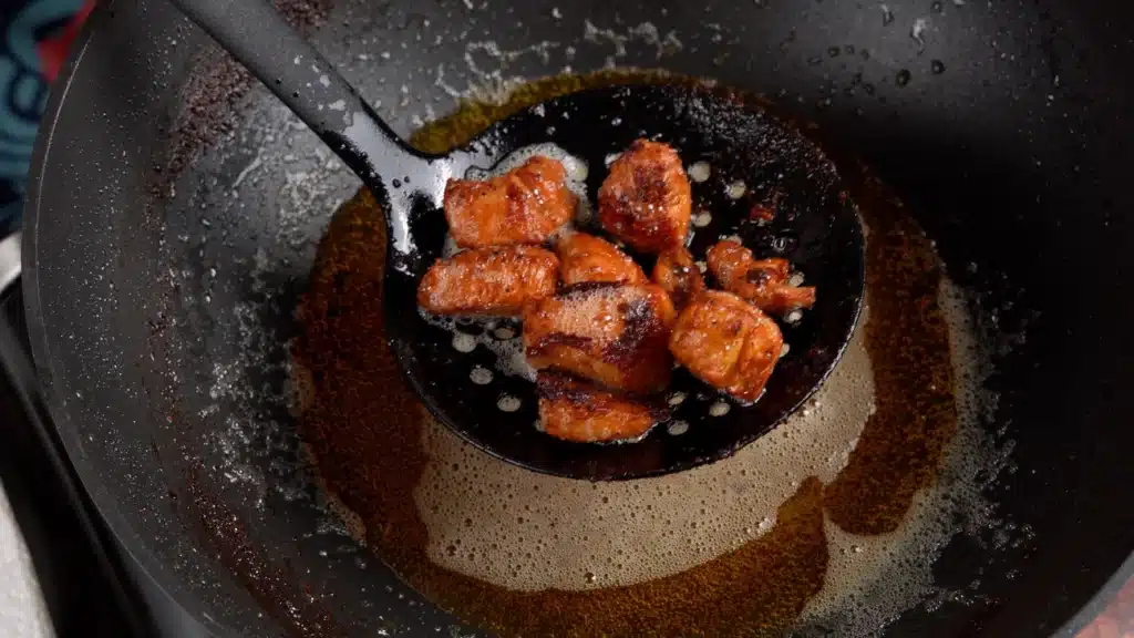 Devilled Chicken - Perfect Appetizer For Spice Lovers deep fry chicken