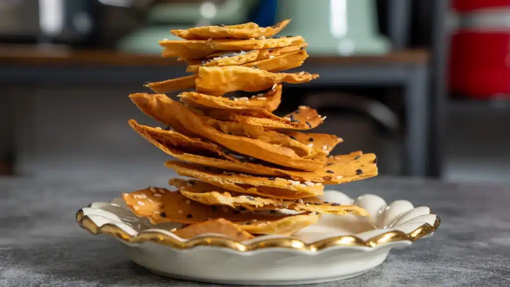 The Easiest Lentil Crispy Crackers: Delicious & Healthy Side Lentil crispy