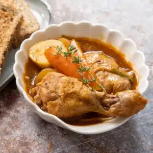 chicken stew with veggies