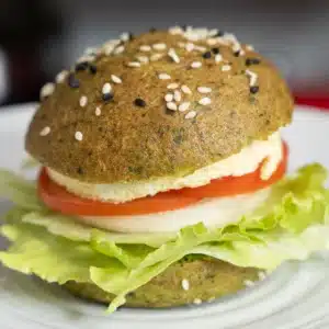 Diabetic friendly Quinoa Peas Bun