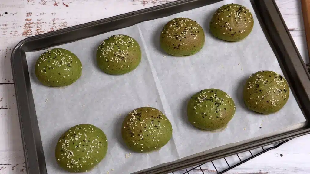 Diabetic Friendly! The Best Low Carb Quinoa Peas Bun bake in oven