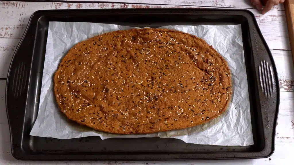 Spicy Oats Cracker : Low in Carb, High in Taste bake in oven