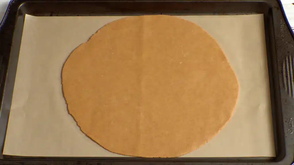 Healthy Leek Rustic Pie For Your Gut & Blood Sugar place in baking tray