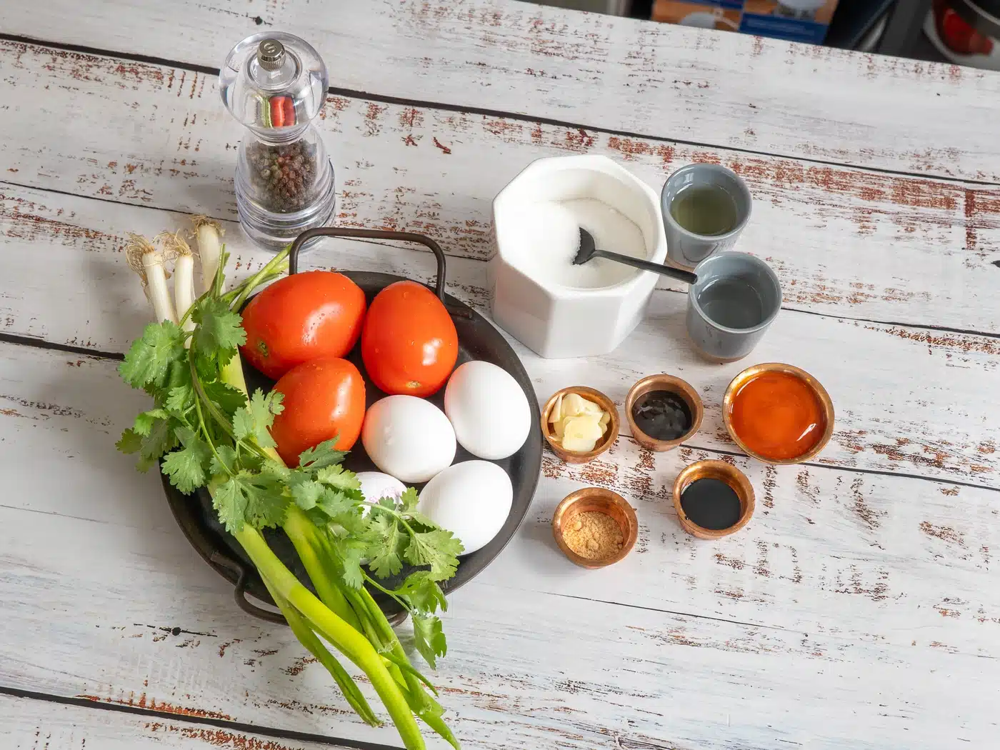 tomato egg fry ingredients