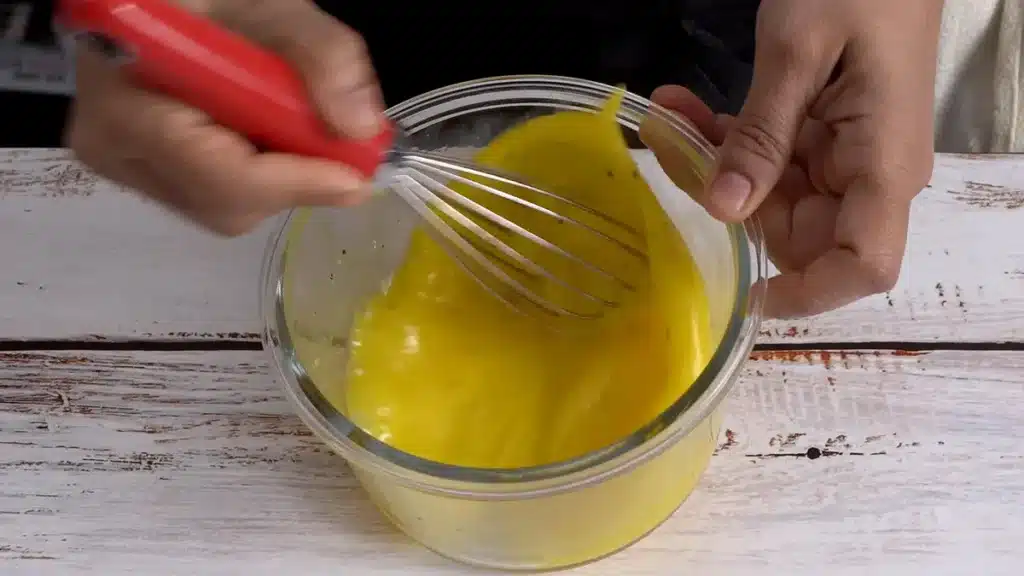 Mediterranean Omelette: 15-Minute Easy Recipe beat eggs with salt and pepper
