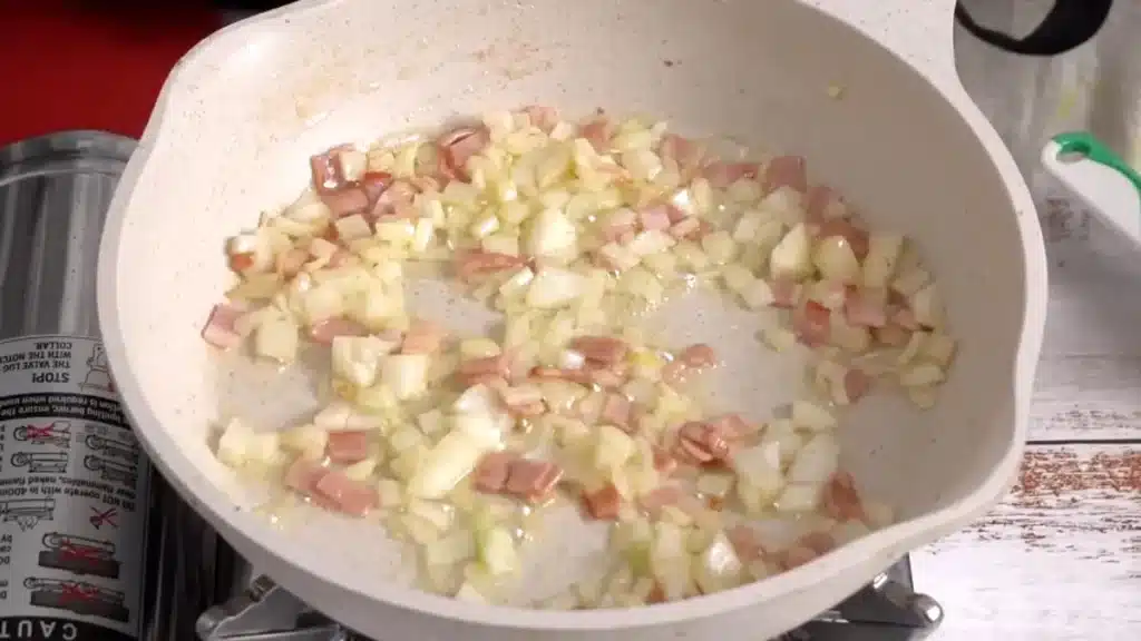 butter and chopped chicken strip