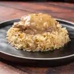 Home butter garlic rice