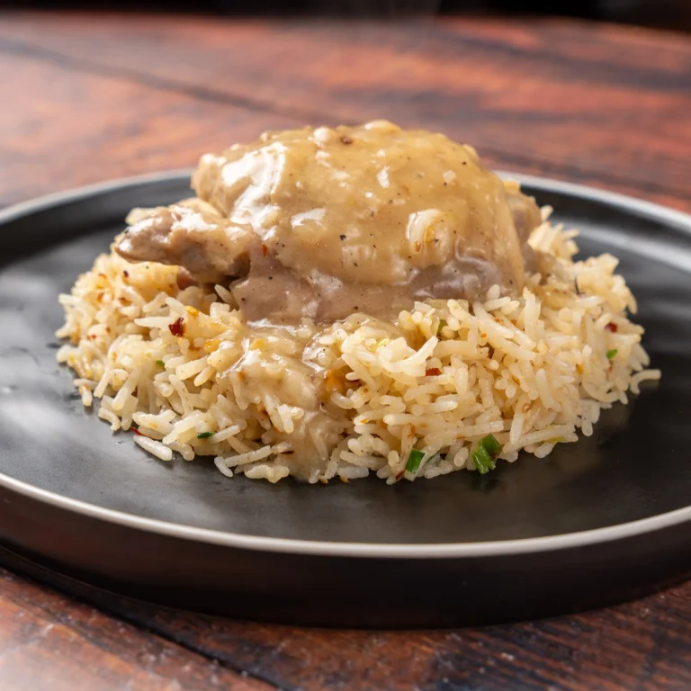 Home butter garlic rice