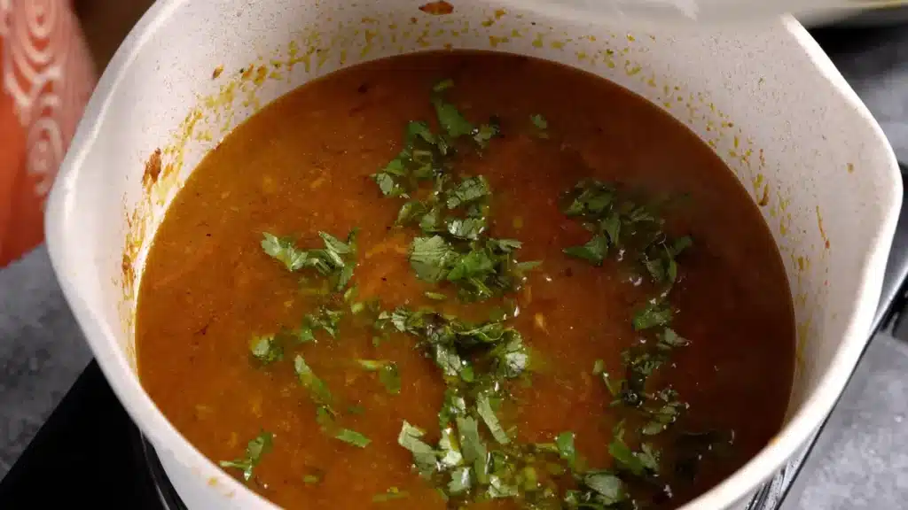 Egg Curry in 45 Mins: Quick & Spicy Comfort Food chicken stock , coriander leaves