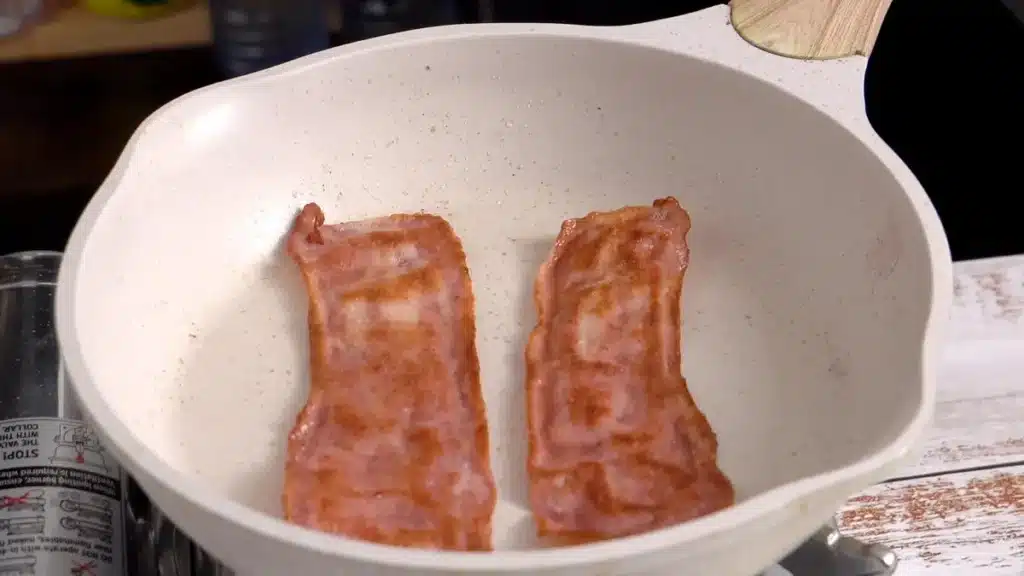 in a pan roast chicken strips