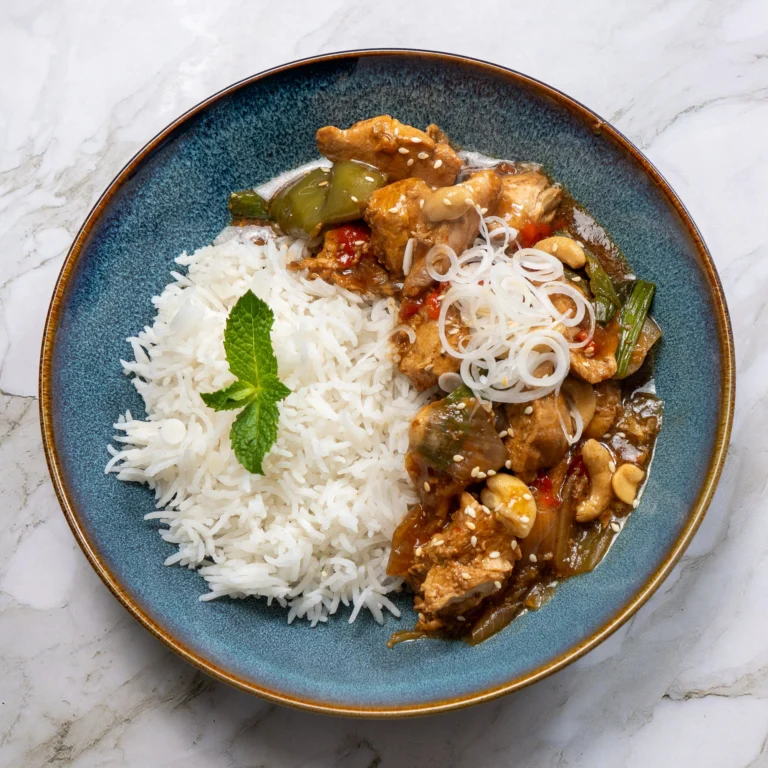 maple cachew chicken