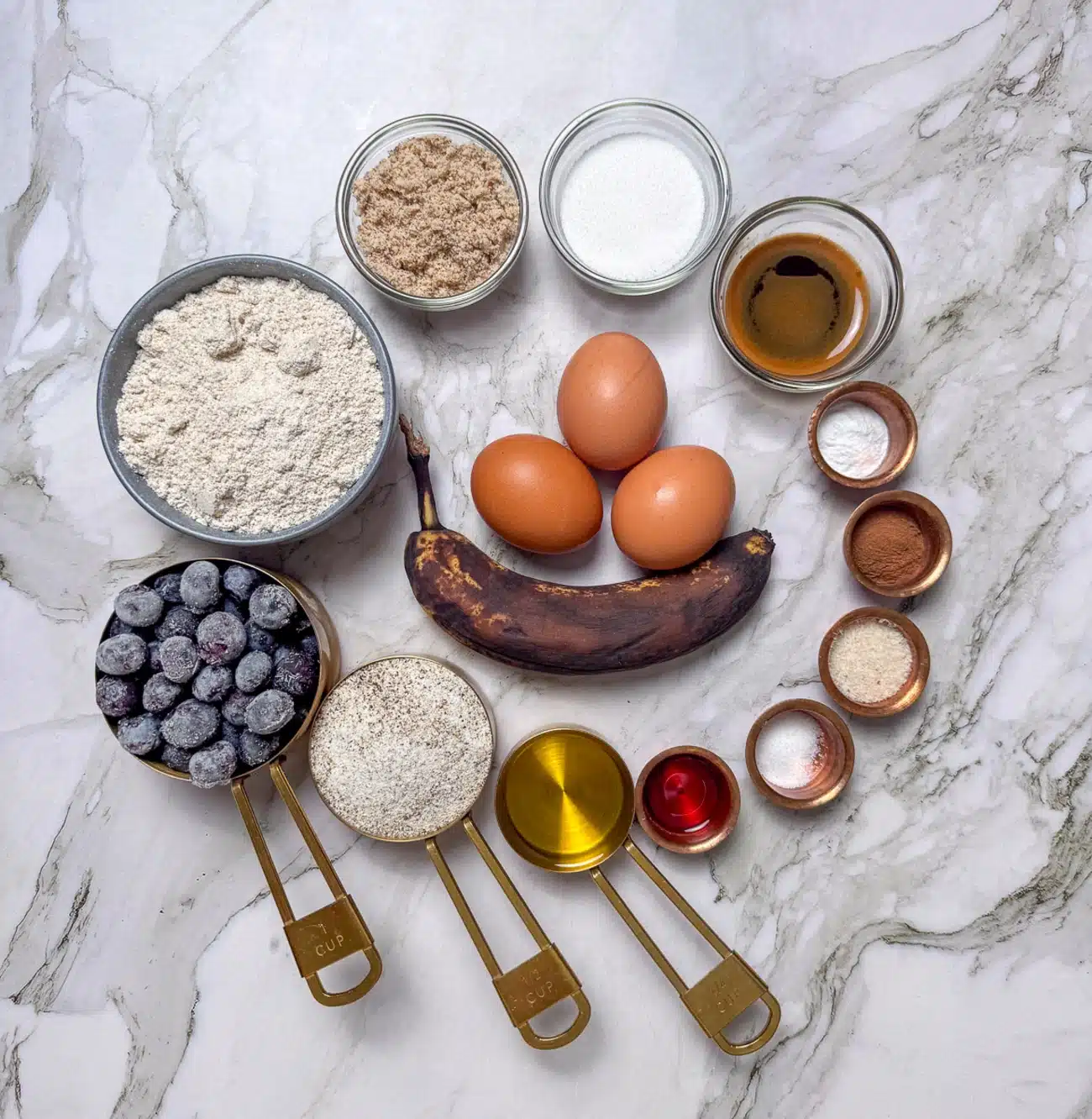 sugar free banana bread ingredients
