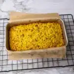 Home turmeric bread