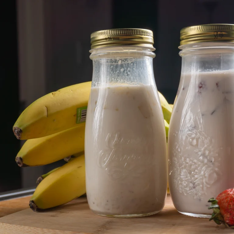 Home banana milk
