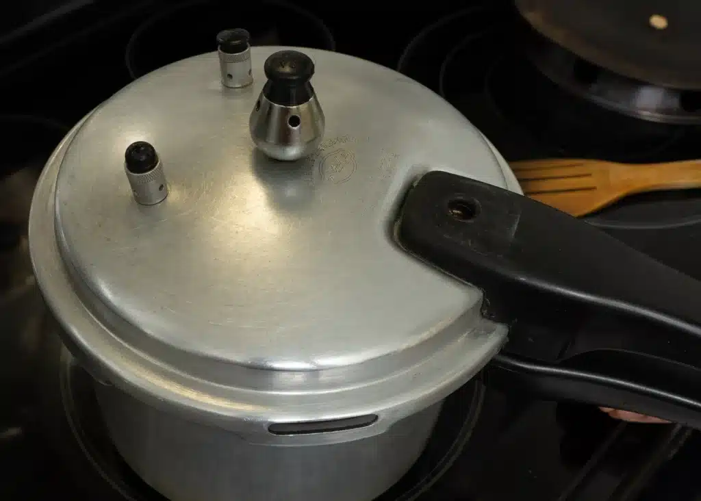 let it cook for 5 pressure cooker whistle or 3 hours on high in slow cooker