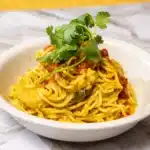 Home Slow Cooker Curry Noodles