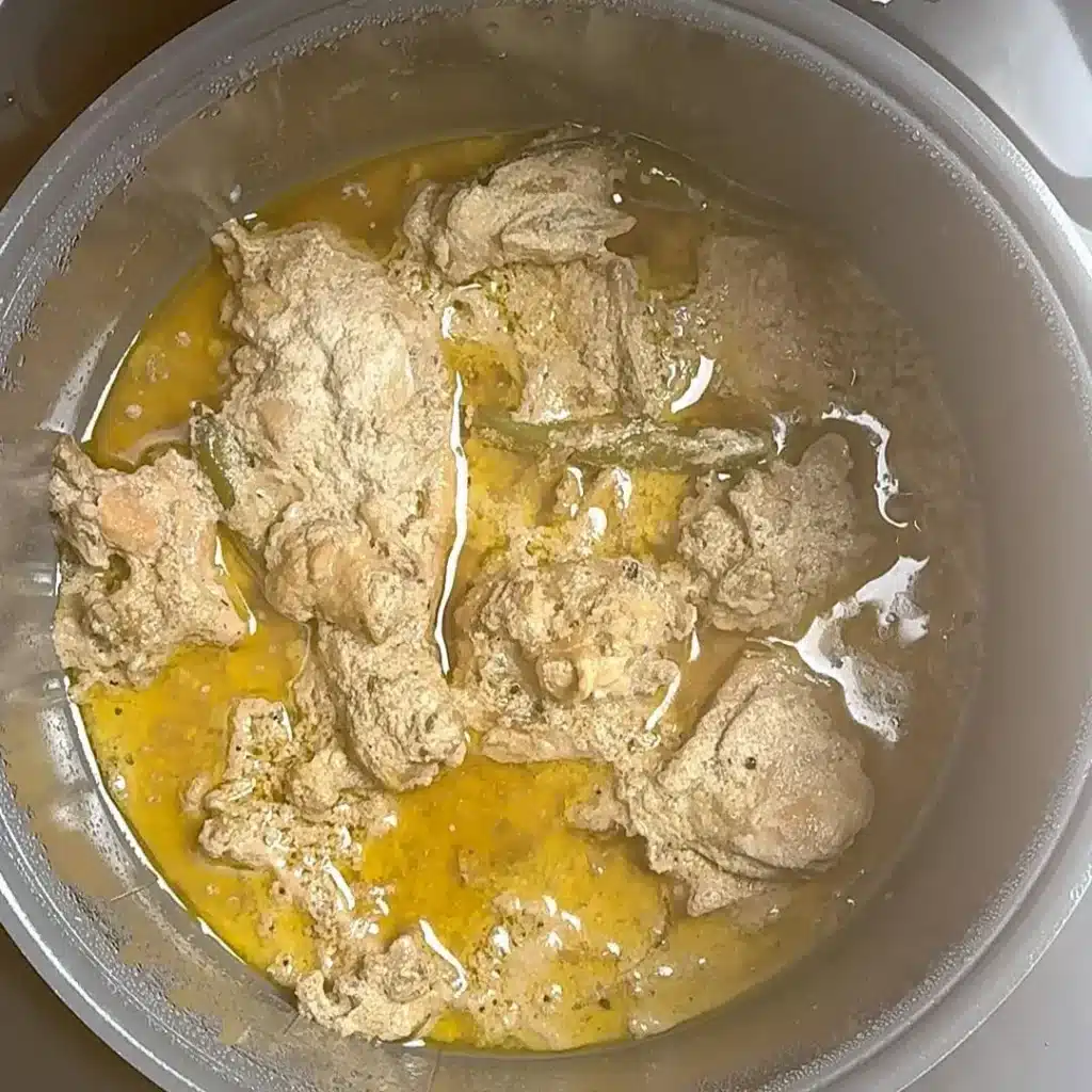 Mango Poppy Chicken: Easy Slow Cooker Recipe add water if needed
