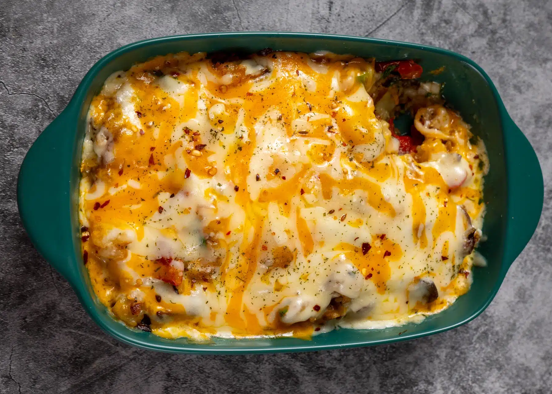 cheesy veg casserole