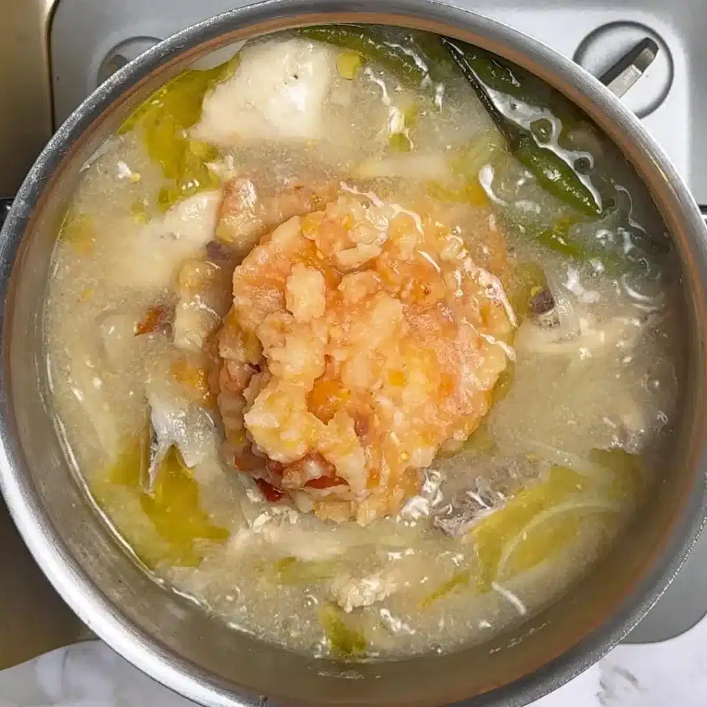 Zero Oil Chicken Stew: Easy Comfort Recipe mix potato mixture into chicken